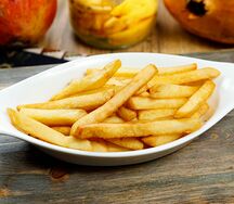 Картофель фри с кетчупом