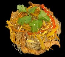 Фунчоза с курицей