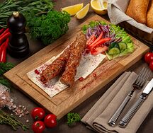 Люля-кебаб со свининой и говядиной