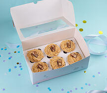 Подарочный набор капкейк карамельный 6шт