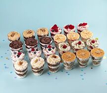 Подарочный сет бисквитных трайфлов 24шт