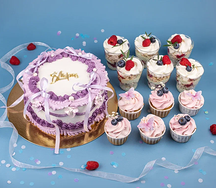 Сет Подарочный Лиловые бантики