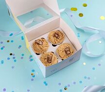 Набор капкейков карамель 4 шт