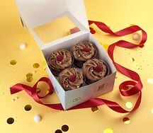 Подарочный набор трайфл шоколадный 4шт