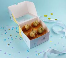 Подарочный набор трайфл мусс манго/маракуйя 4шт