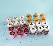 Подарочный сет муссовых трайфлов 24шт