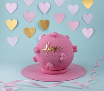 Торт Подарочный Бомба с сердечками