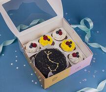 Бенто-торт с капкейками Созвездие Скорпион