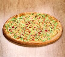 Пицца Цезарь с курицей