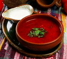 Борщ с говядиной