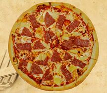 Пицца Гавайская с ветчиной