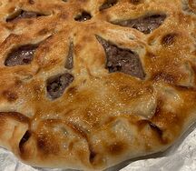 Осетинский пирог с мясом (рубленная говядина)