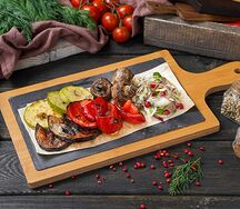 Овощи на углях