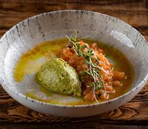 Тартар из мурманского лосося