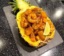 Креветки по-гавайски