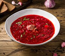 Борщ с говядиной