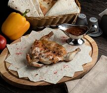 Курица на мангале
