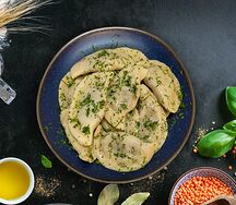 Старорусские с картошкой и грибами