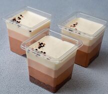 Десерт Три шоколада