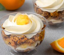 Десерт морковный с апельсином