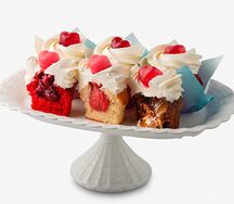 Капкейк Ваниль-клубника