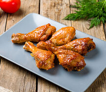 Жареная голень куриная