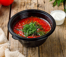 Борщ с говядиной