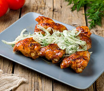 Шашлык их куриных крылышек