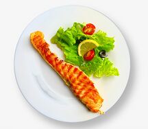 Стейк из семги