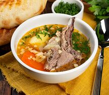 Шурпа с бараниной