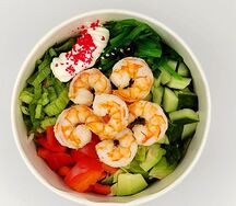 Поке с креветками