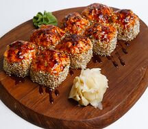 Ролл Запечённый микс