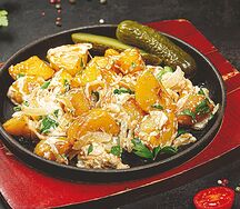 Сковорода с курицей