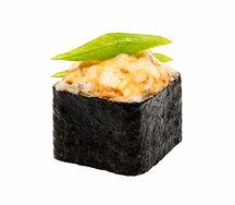 Острый ролл с креветкой