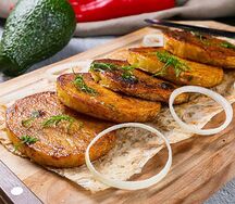 Шашлык из картофеля