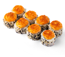 Запеченный ролл Морской микс