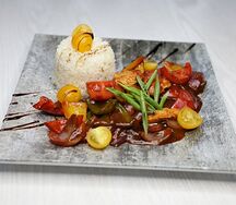 Курица с овощами