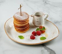Панкейки с кленовым сиропом
