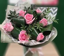 Букет экспресс из розовых роз