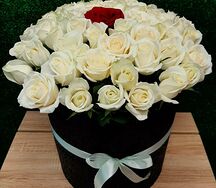 Коробочка роз Сказать Люблю