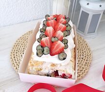 Меренговый рулет