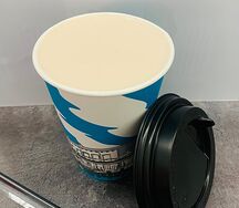 Латте Малина-кокос 