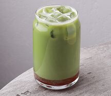 Айс Матча-малина на кокосовом