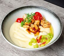 Суп-пюре из сельдерея с индейкой