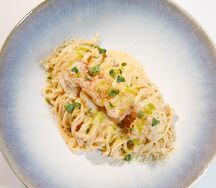 Паста с креветками