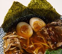 Рамен на говяжьем бульоне