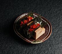 Хэндролл тунец блюфин аками