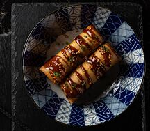 Спринг-ролл с угрем