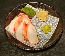 Сашими из краба