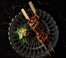 Кушияки с крылом цыпленка